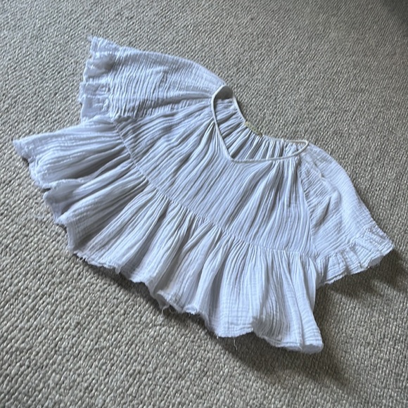 STARK Flowy Peasant Top - Picture 3 of 4